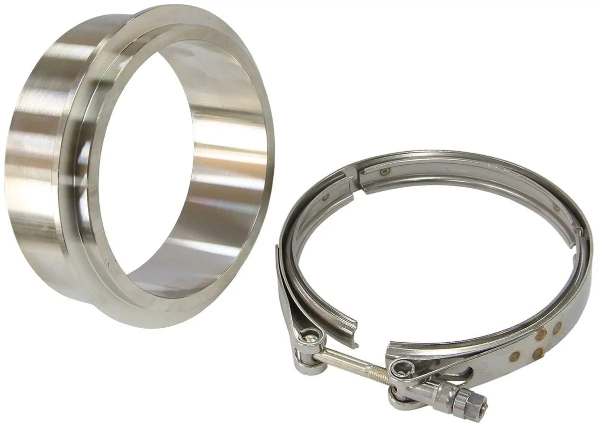 Boosted Stainless Steel V-Band Turbine Outlet Kit – 5.15" Od (Af8080-1008) 1