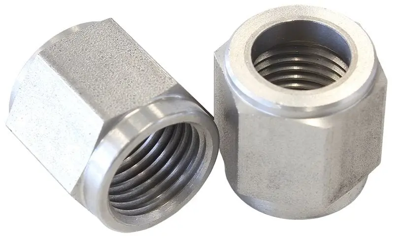 -6An To 3/8" Stainless Steel Tube Nut – Corrosion-Resistant Hydraulic Fitting 1