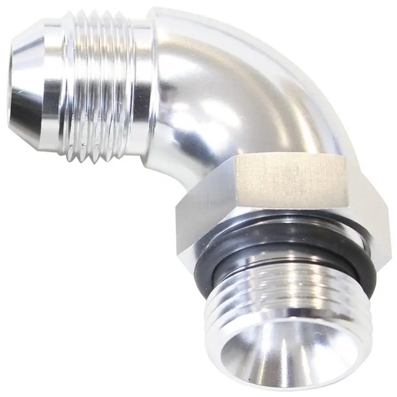 Af903-12-10S 90° Orb-To-An Adapter: -10 Orb To -12 An Full-Flow Fitting 1