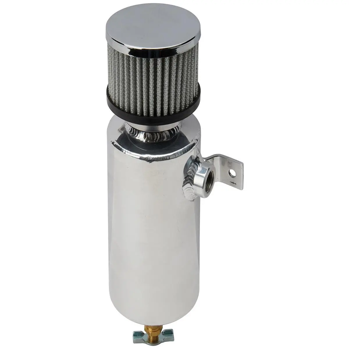 Allstar Performance Breather Tank System – Dual-Port Crankcase Ventilation (All36108) 1