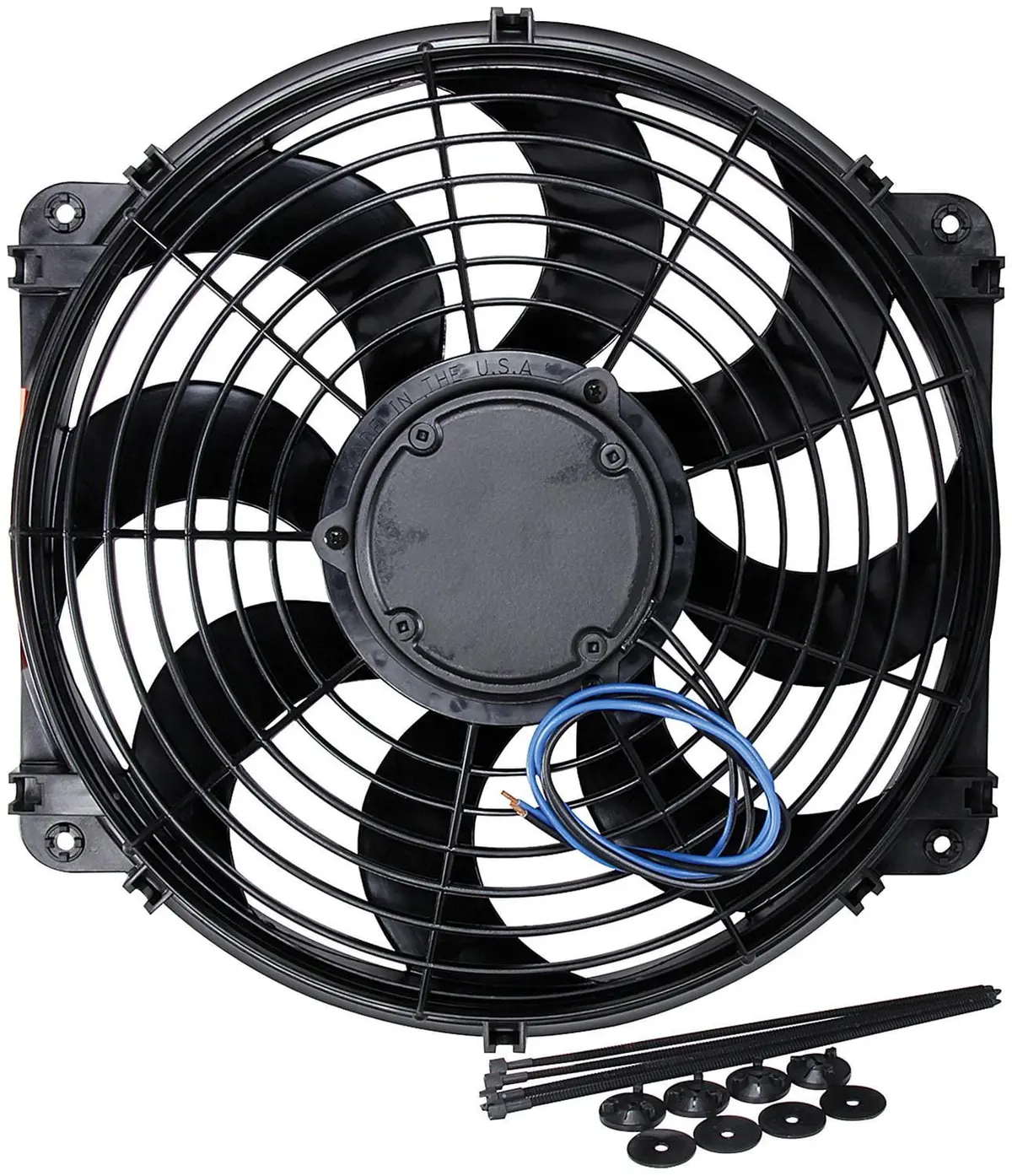 Allstar Curved-Blade Electric Cooling Fan – All30074 1