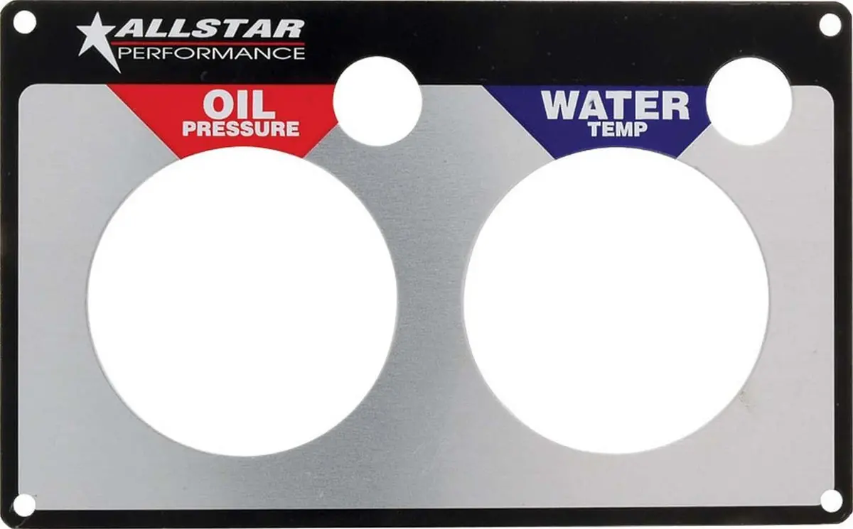 Allstar Performance Universal Gauge Mounting Panel – All80125 1