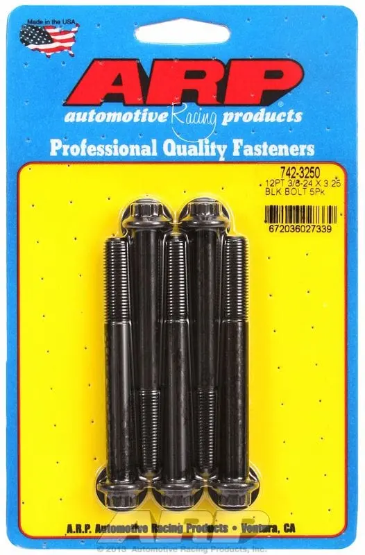 5-Piece 12-Point Black Oxide Bolt Kit – Ar742-3250 1