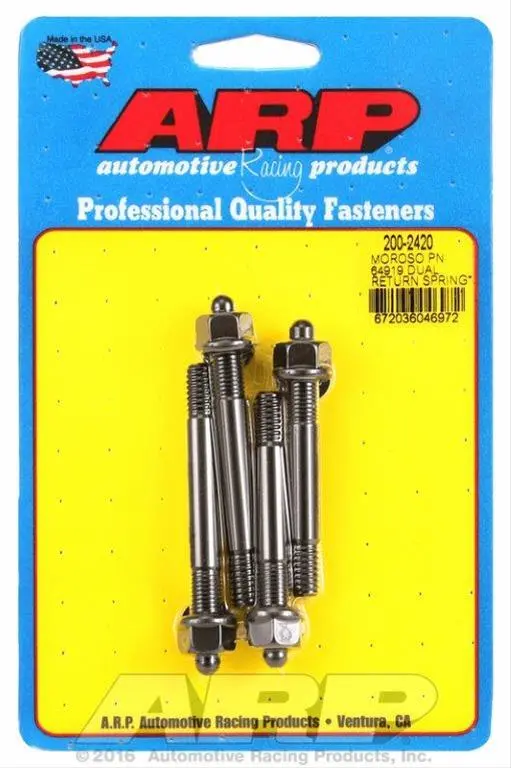 Arp Carburetor Stud Kit – High-Strength Steel, 200-2420 1