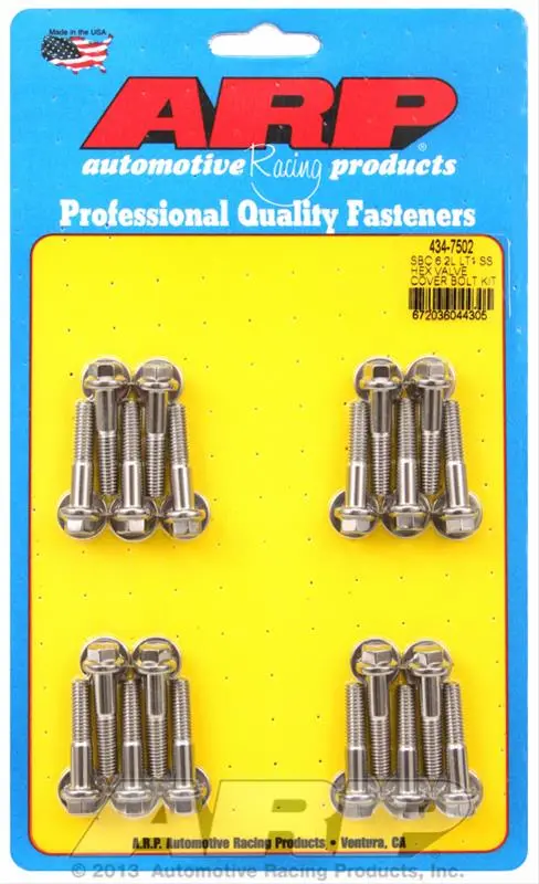 Arp Valve Cover Bolt Kit – High-Strength Fasteners (434-7502) 1
