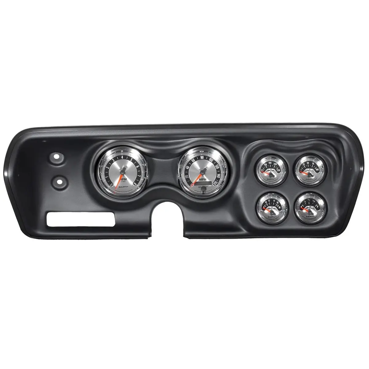 Autometer American Muscle Digital Instrument Cluster – 7030, Modern Gauge Layout 1