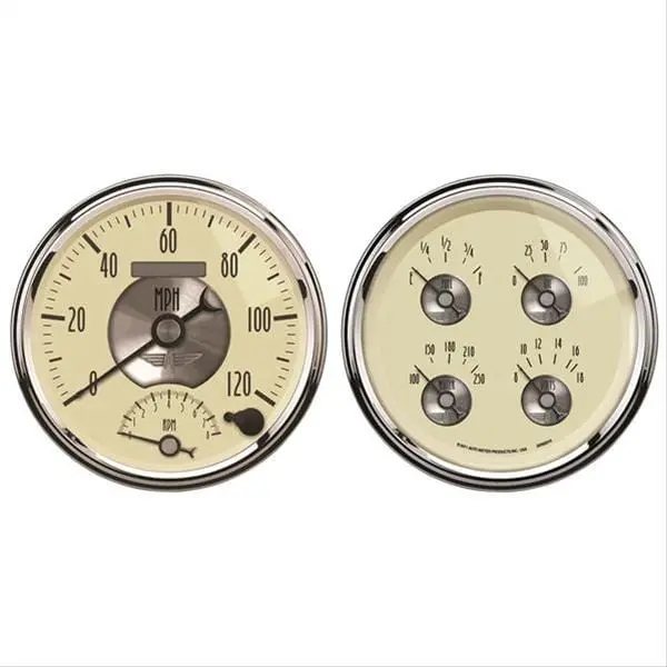 Autometer 2004 Prestige Series Analog Gauge Kit 1