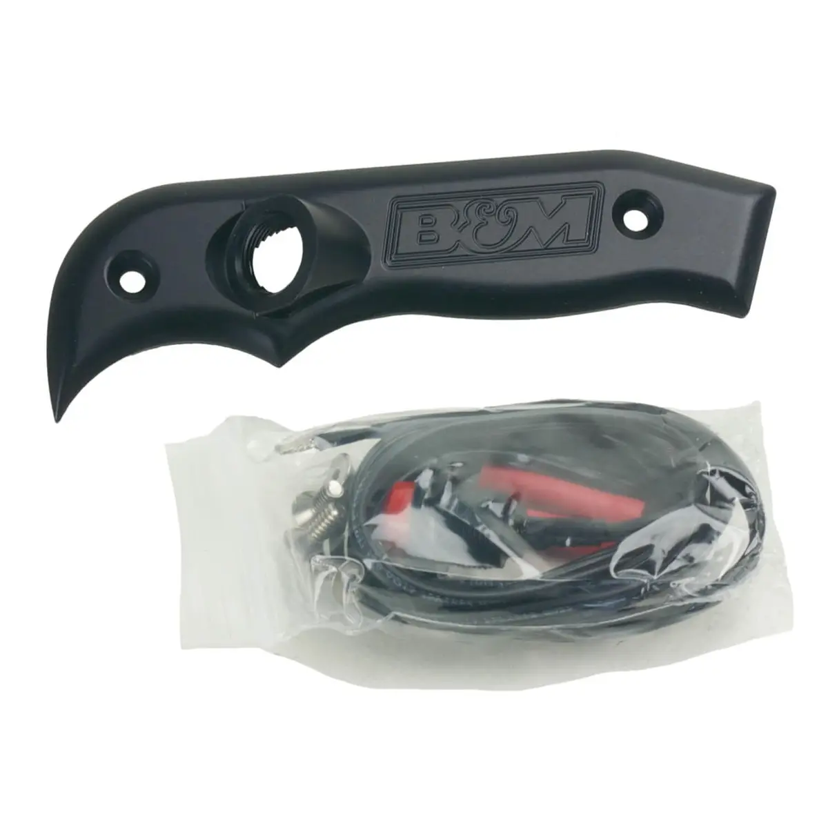 B&M Magnum Grip Shifter Side Plate Kit – Billet Aluminum 81063Bm 1
