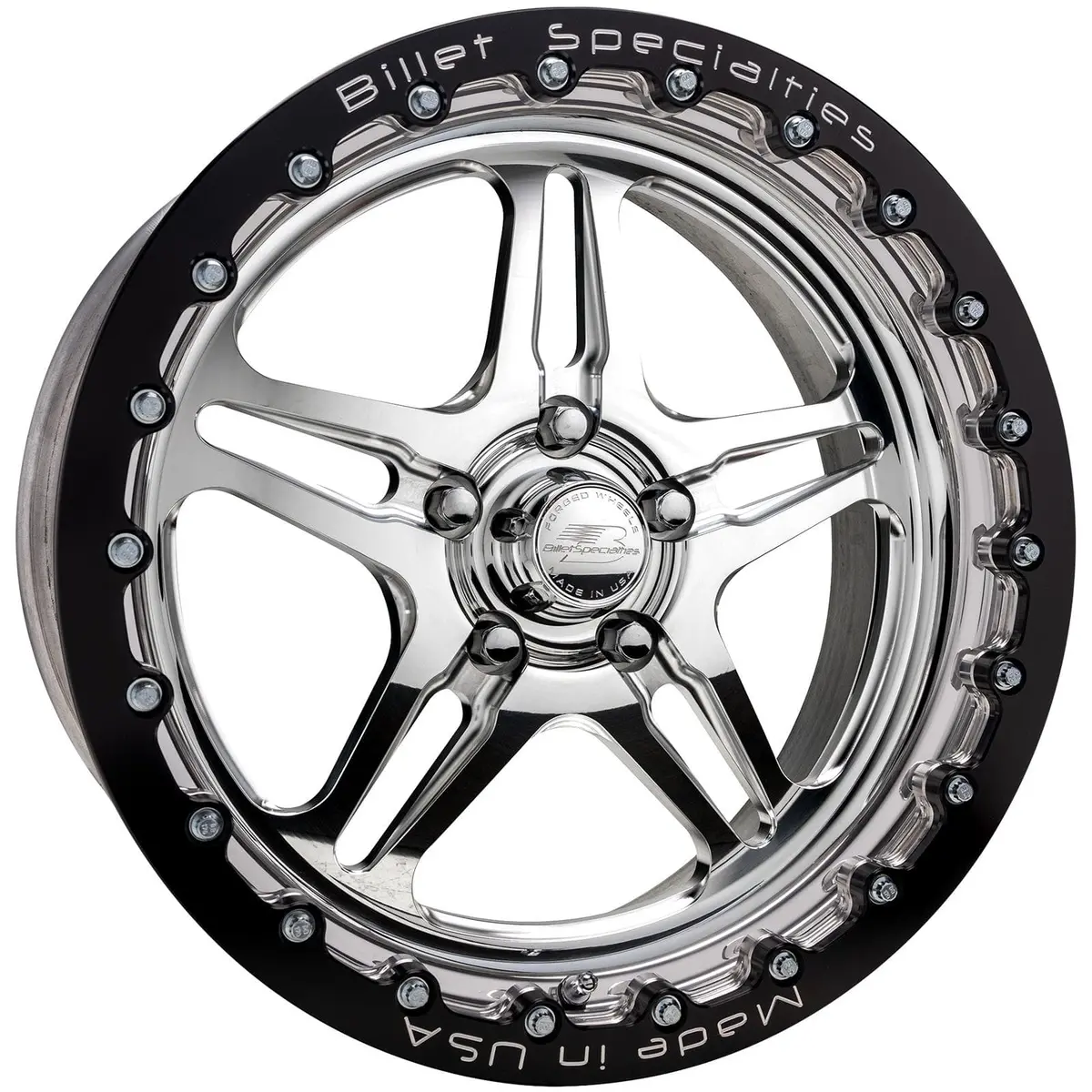 Billet Specialties Amc45 Lonestar Single Beadlock Wheel – Polished Finish, Custom Build 1