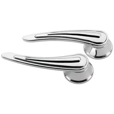 Billet Specialties 45328 Cnc-Machined Interior Door Handles – Black Finish 1