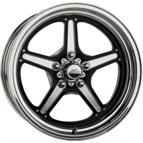 Billet Specialties Street Lite Black Alloy Wheel – Brs037806150, 17X7-Inch 1