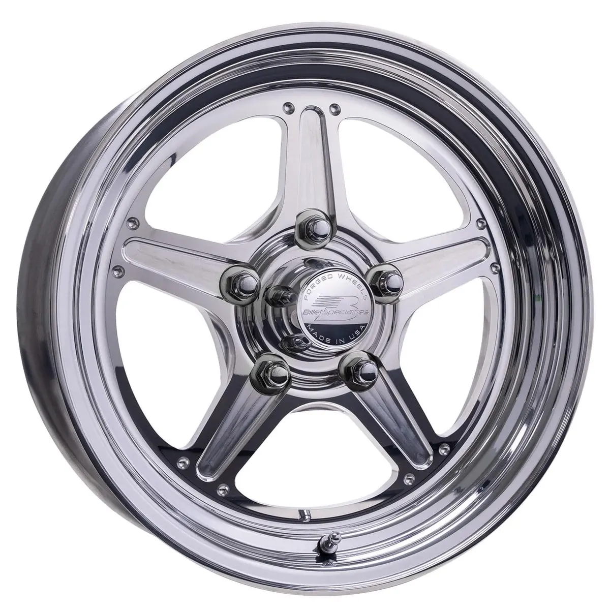 Billet Specialties Street Lite Polished Wheel – 17X7", 5X4.75, Rs23540L6116 1
