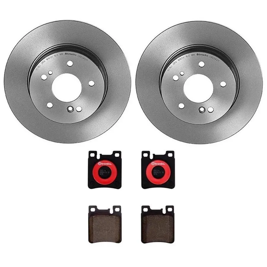 Brembo Complete Front Brake Pad And Rotor Kit – Kt00B87 1