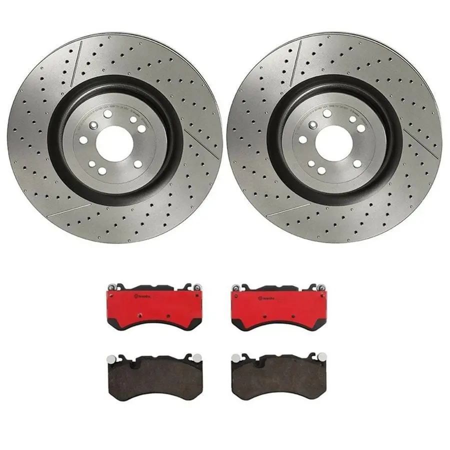 Brembo Kt00B94 Brake Kit: Ceramic Disc Pads & Rotors 1
