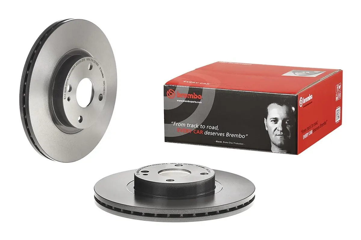 Brembo 09.C136.11 Uv-Coated Premium Brake Rotors 1