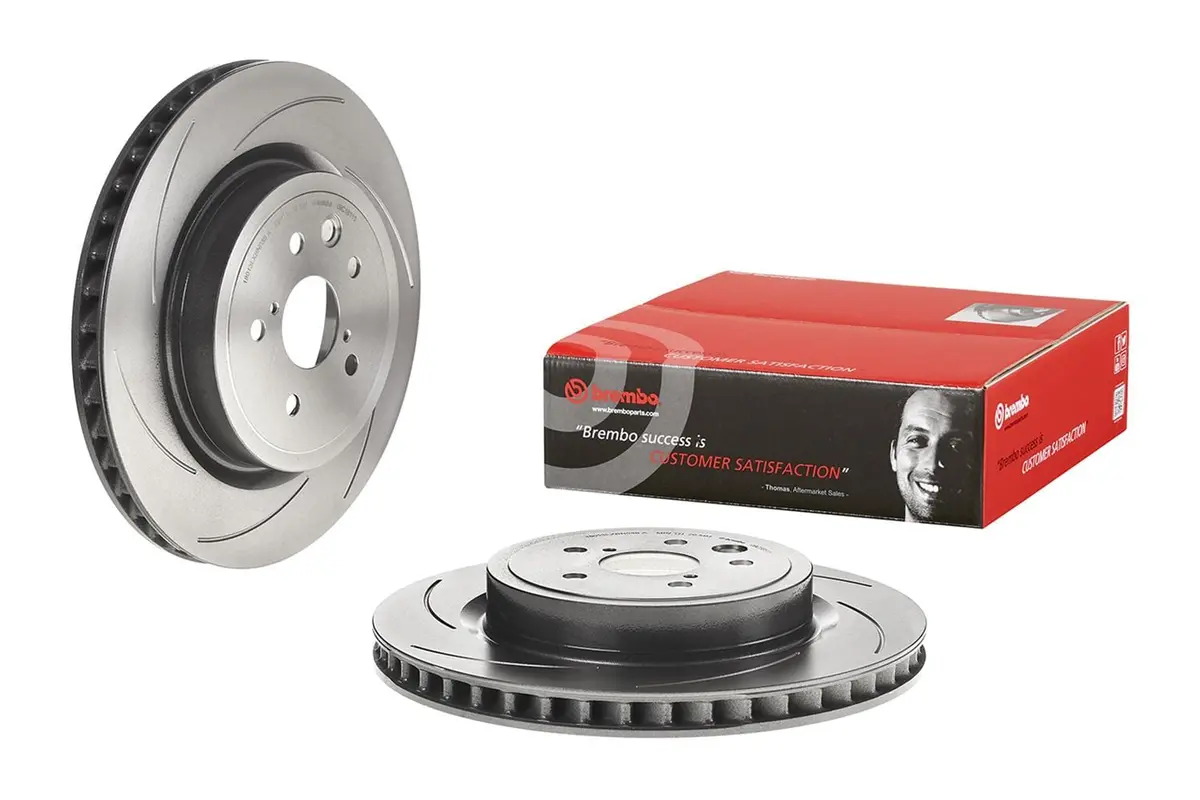 Brembo Uv-Coated Brake Rotors – Premium Surface-Treated Discs, Model 09.C181.11 1