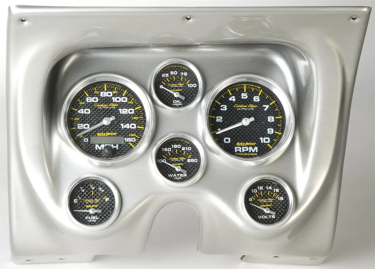 Thunder Road Instrument Panel Kit With Autometer Gauges – Model 410670512 1