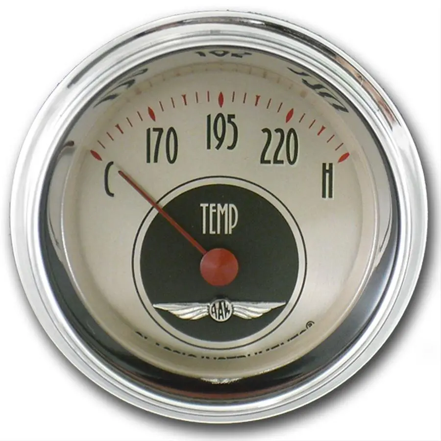 Classic Instruments An26Shc All-American Nickel Series Gauges With Brushed Nickel Bezels 1