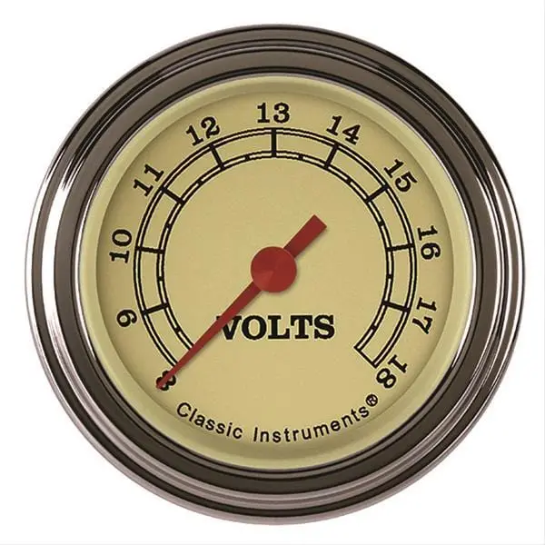 Classic Instruments Vt130Slf Vintage Series Gauge – Retro Style With Modern Accuracy 1