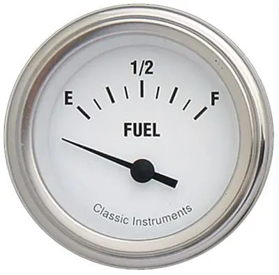 Classic Instruments White Hot Series Analog Gauges – Wh11Slf, Led-Illuminated 1
