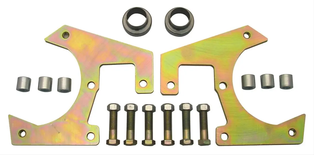 Classic Performance 4856Dbk-5.5 Brake Caliper Mounting Brackets 1