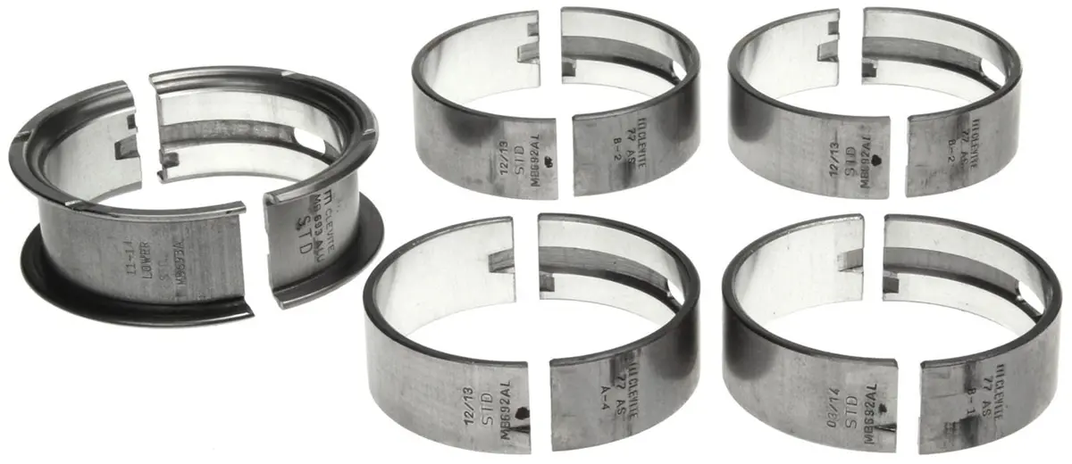 Clevite Ms-1157A Al-Series Performance Main Bearing Set 1