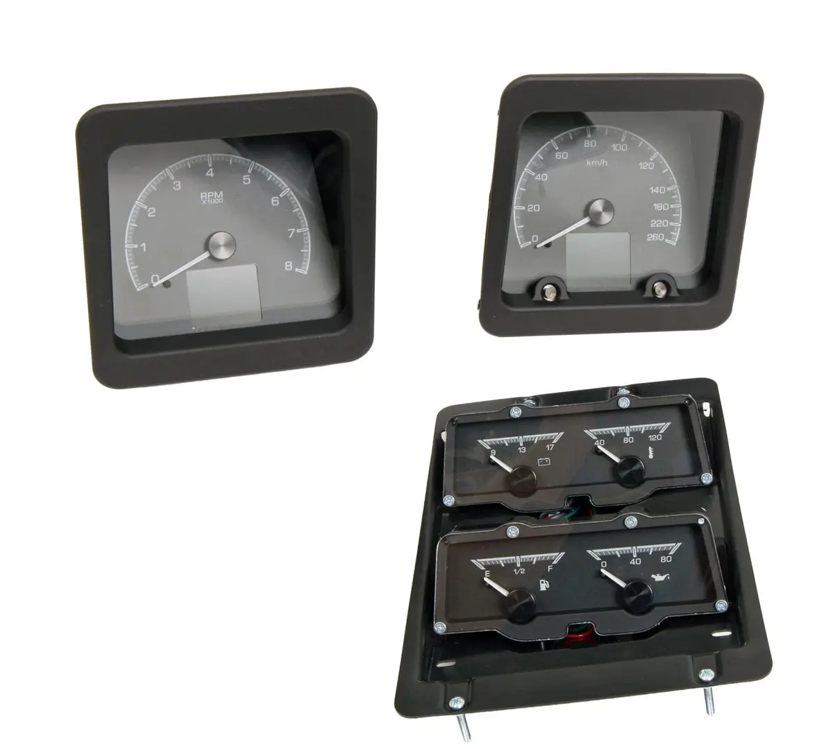 Dakota Digital Hdx Analog Gauge Cluster – Direct-Fit Mdx69Ccack Dashboard Kit 1