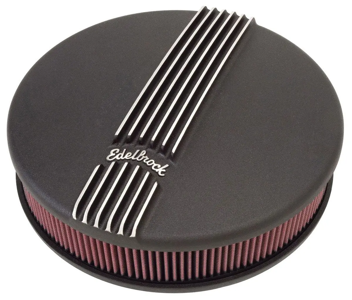 Edelbrock Ed41173 Classic Series Black Air Cleaner 1