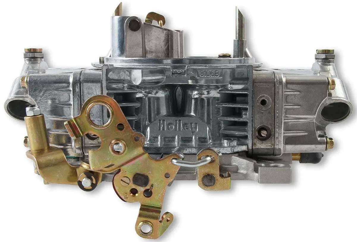 Ho0-80573S Shiny-Finish 750 Cfm 4-Barrel Blower Carburetor 1