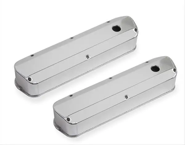 Mr. Gasket Polished Aluminum Valve Covers – Lightweight Engine Dress-Up 1