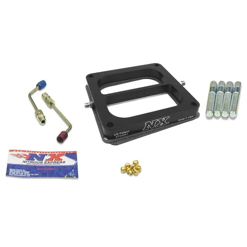 Nitrous Express Stage 6 Plate Nitrous System – Tunable High-Horsepower Fuel/N2O Injection Kit 1
