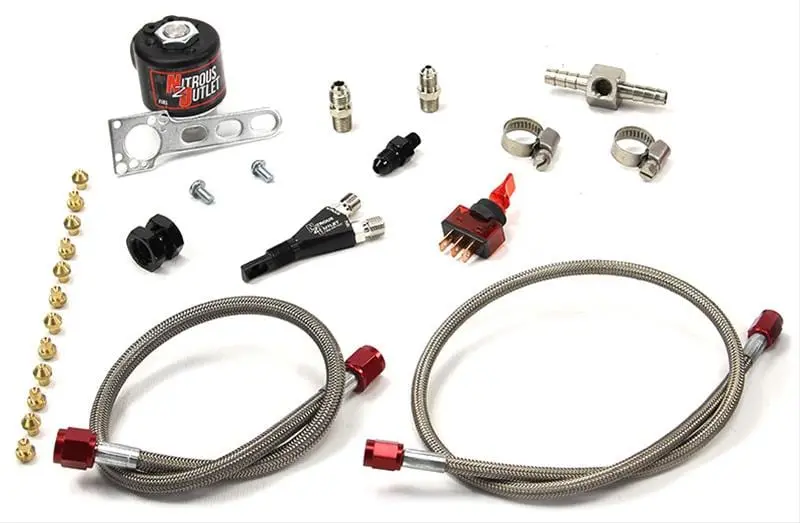 Nitrous Outlet 00-10900 Dry-To-Wet Nitrous System Conversion Kit 1
