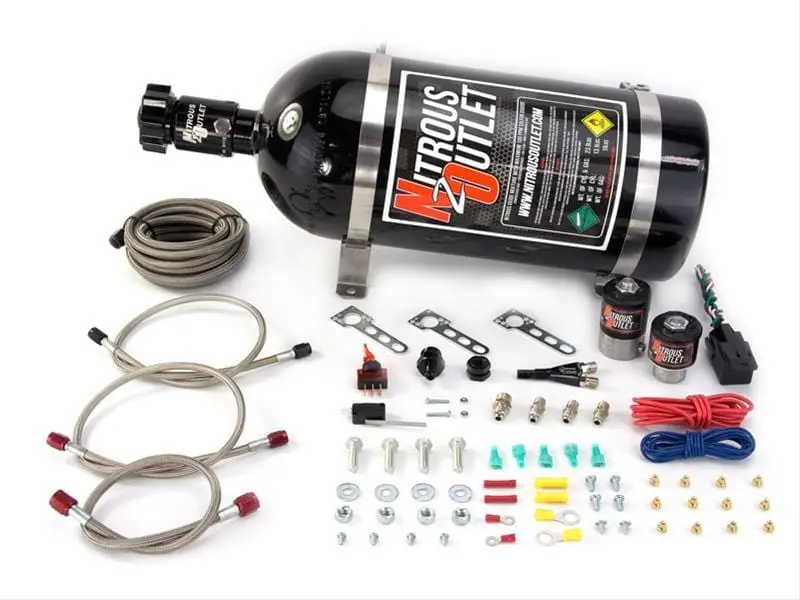Nitrous Outlet 00-10000-12 Single-Nozzle Efi Nitrous System 1