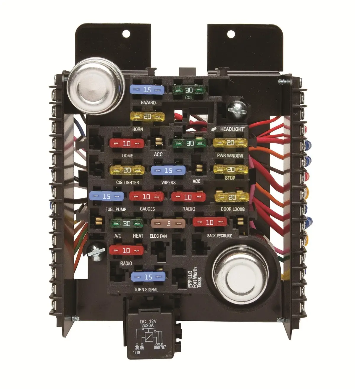 Painless Performance 30003 20-Circuit Pre-Wired Universal Fuse Block 1
