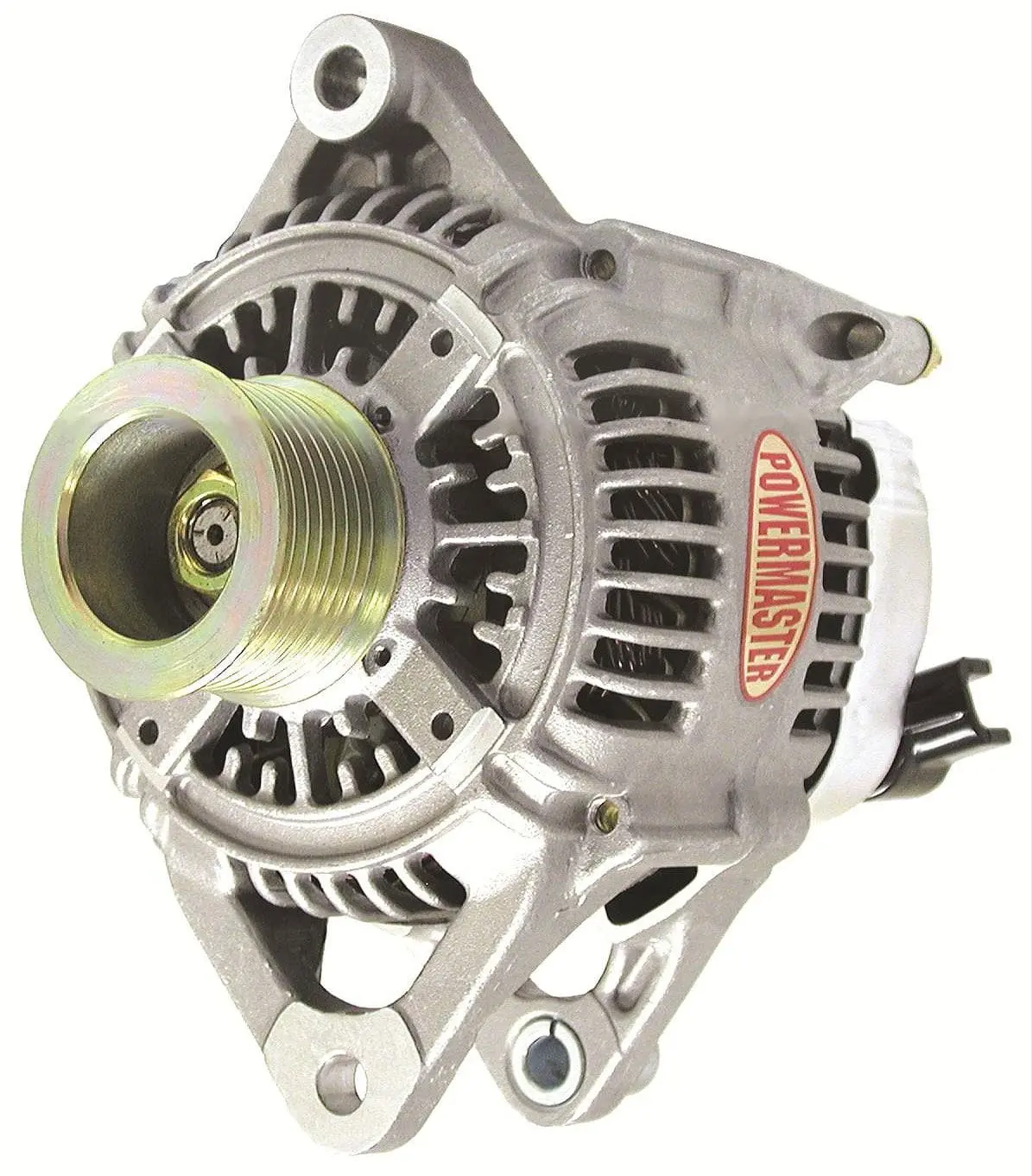 170-Amp Denso-Style 7-Groove Alternator – Natural Finish Pm433118 1