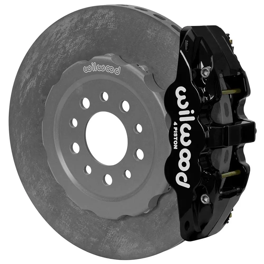 Wilwood Aero4 Carbon-Ceramic Big Brake Rear Kit With Parking Brake – 140-14650-Csic 1