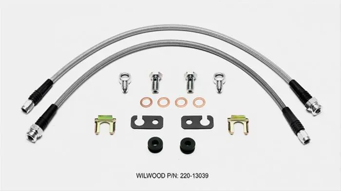 Wilwood 220-13039 Stainless Steel Brake Flexline Kit 1