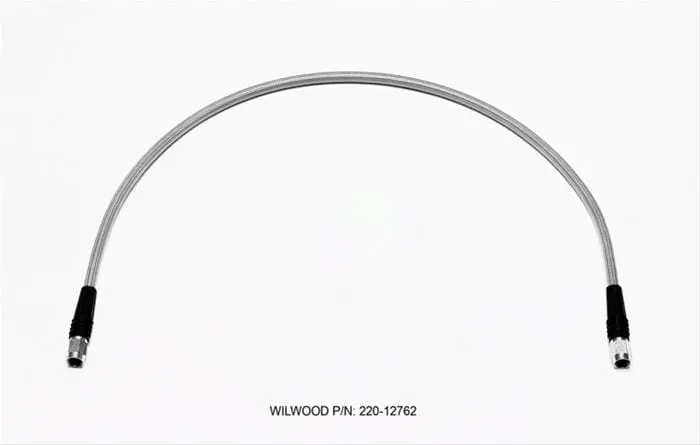 Wilwood Stainless Steel Brake Flex Lines – Dot-Compliant Replacement Hose 1