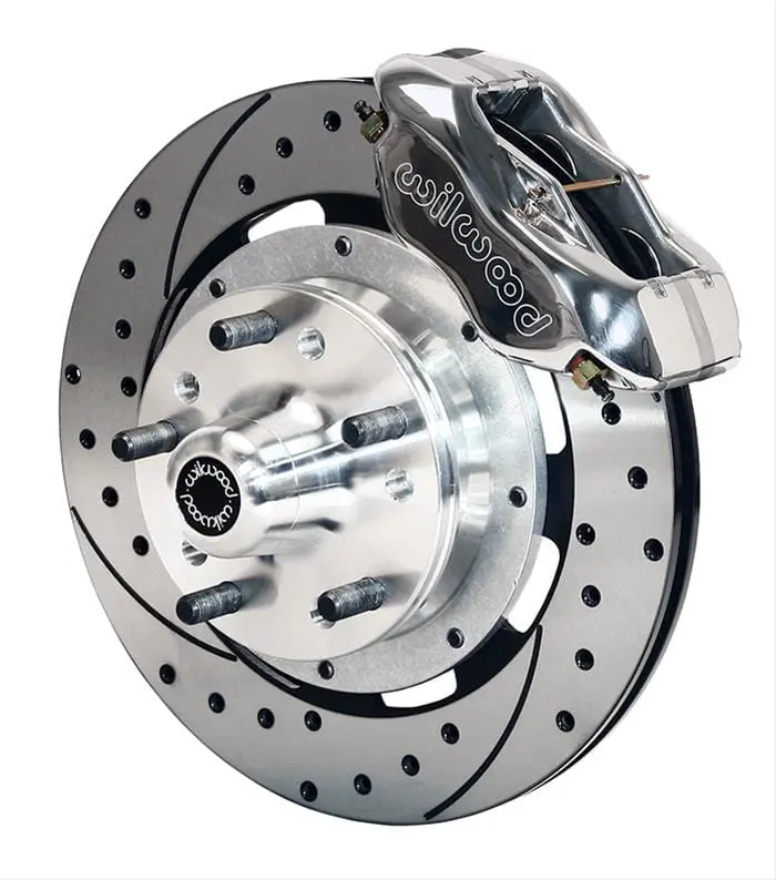 Wilwood 140-9918-Dp Forged Dynalite Big Brake Front Kit – 6-Piston Caliper System 1
