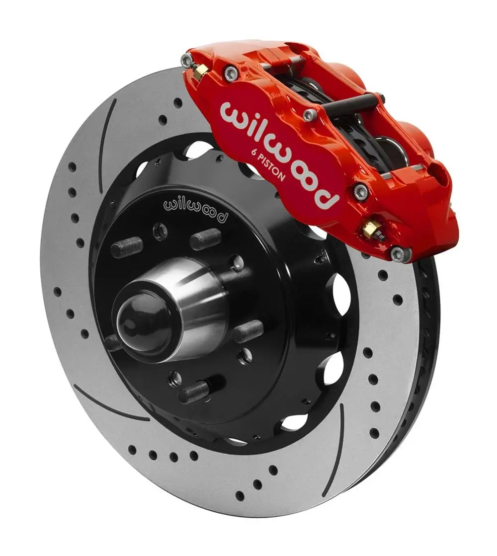 Wilwood Superlite 6R Forged Front Big Brake Kit – Narrow Caliper Design 140-15950-Dr 1