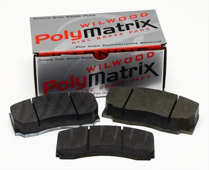 Wilwood Polymatrix A Brake Pads – High-Temp Compound, Part 15A-5936K-B 1