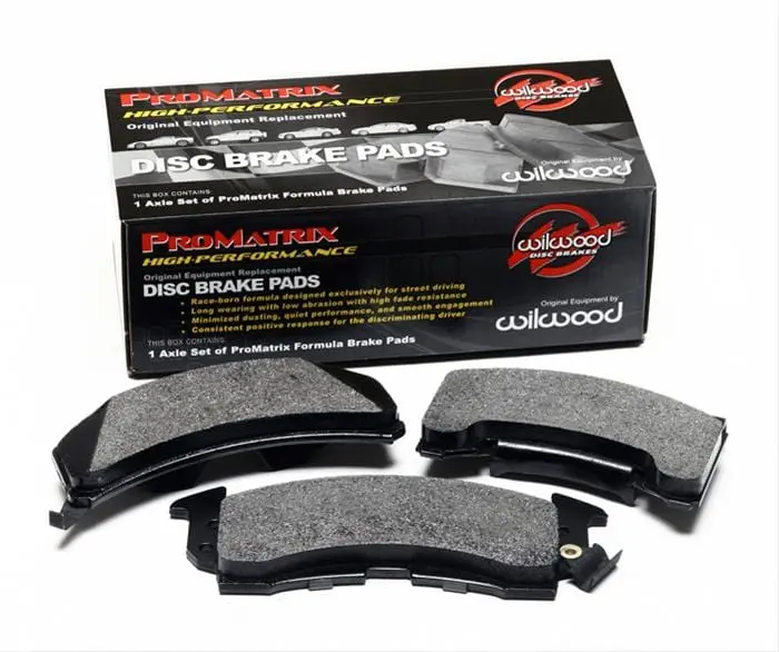 Wilwood Promatrix 150-D0908K Ceramic Brake Pads For Track & Street Use 1