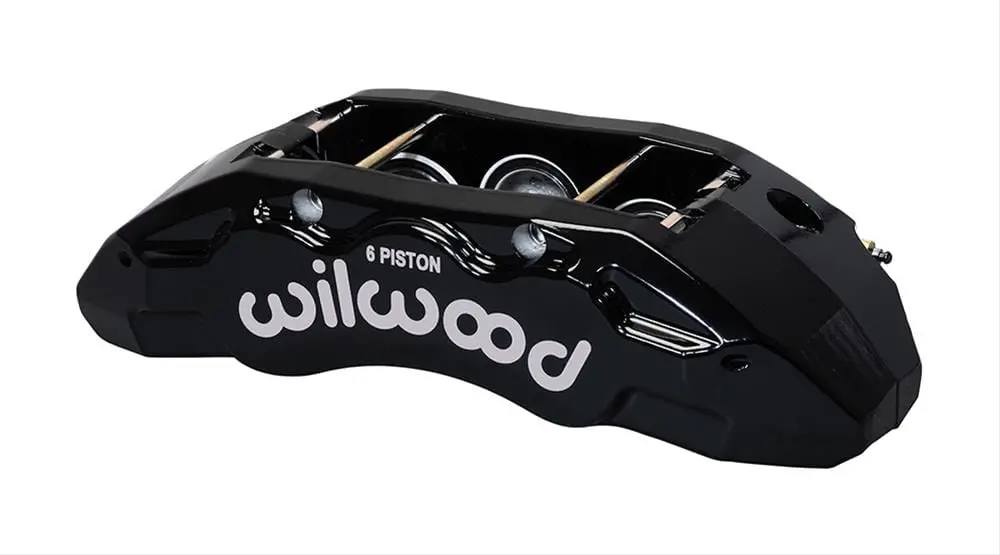 Wilwood Tx6R Forged Radial-Mount Caliper – Six-Piston, Black Finish 1